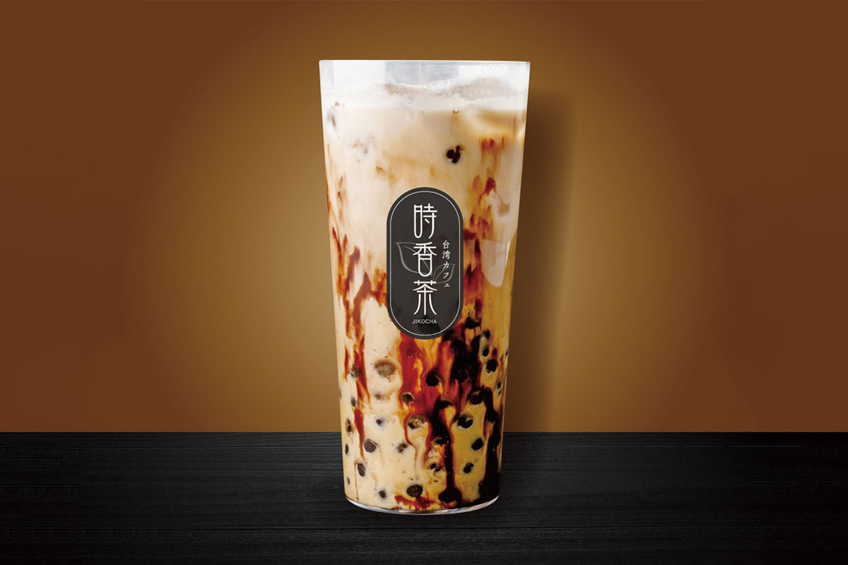 台湾カフェ 時香茶 黒糖ミルク