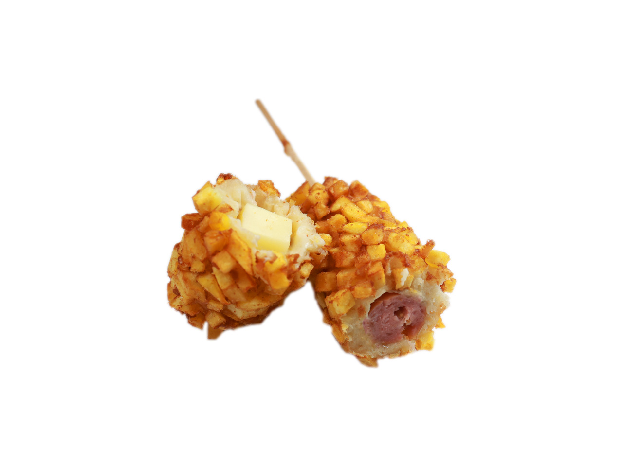 ジョンノハットグ ポテトハーフ米ハットク / Potato Half Flour Corn Dog