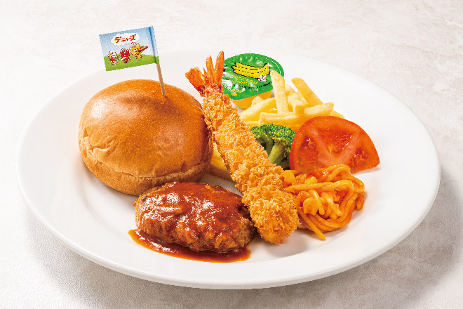 【L3】おこさまハンバーガー(ゼリーつき)