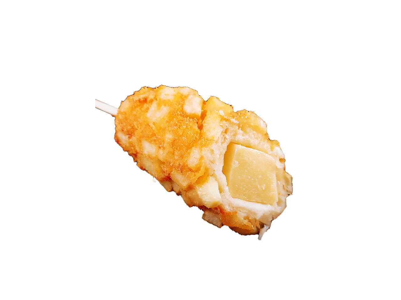 ジョンノハットグ ポテトモッツァレラお米ハットグ Potato and Mozzarella Rice Flour Corn Dog