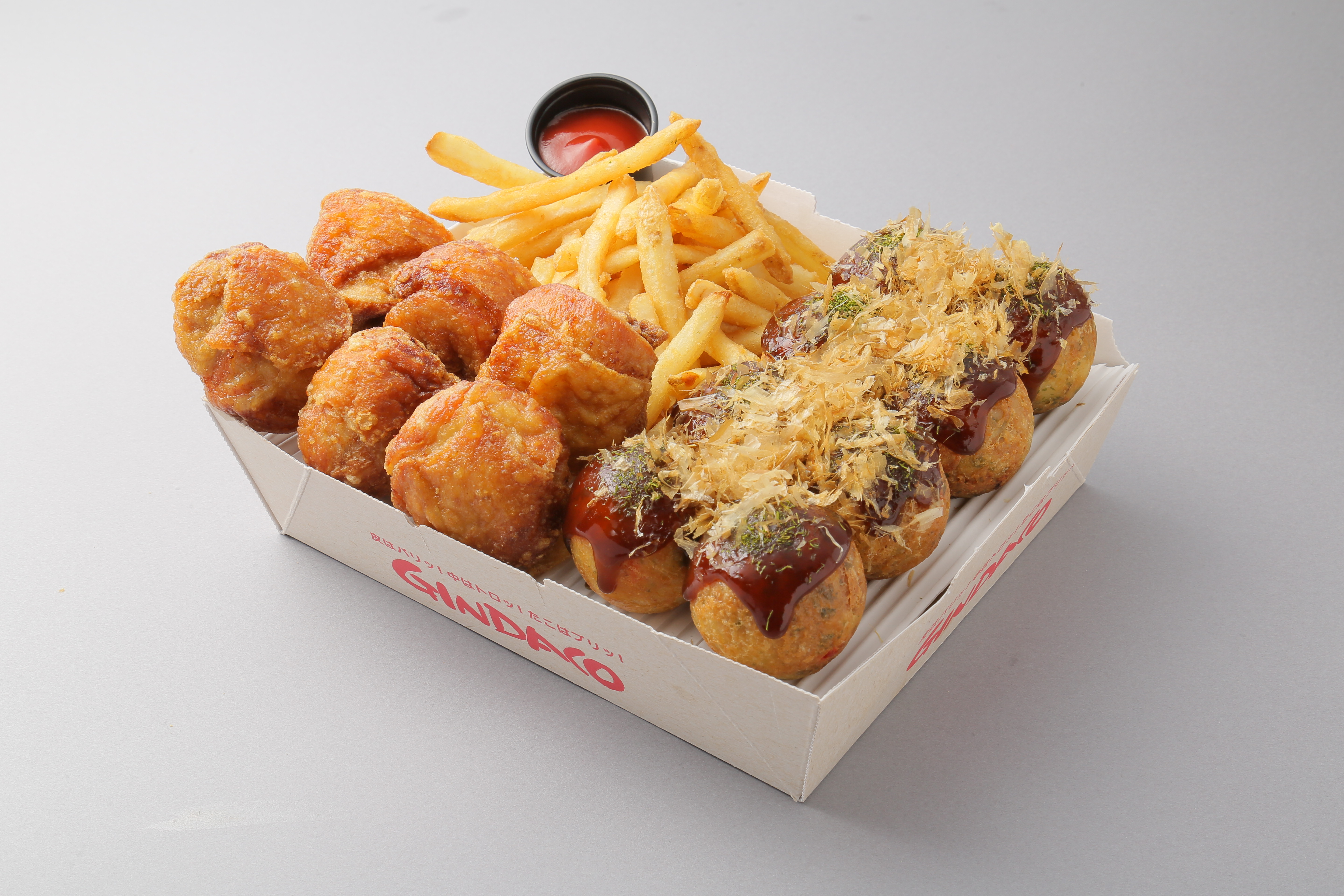 築地銀だこ たこ焼バスケット(大)