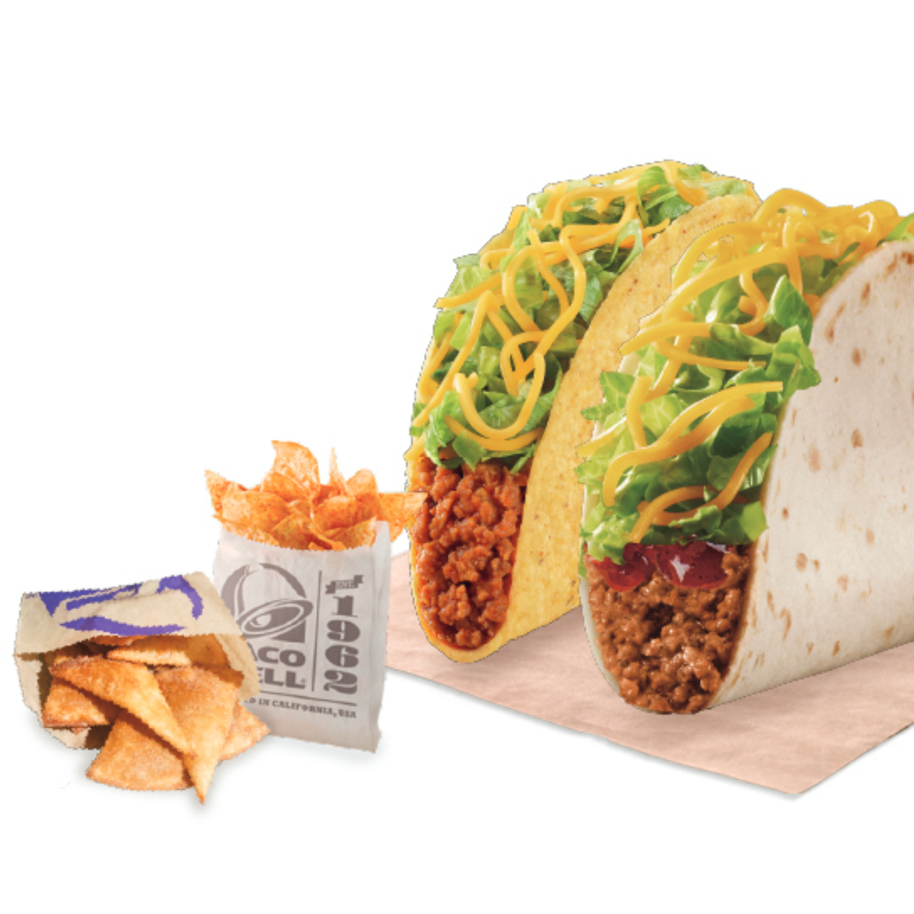 タコベル人気No.4 ビーフタコス コンボ