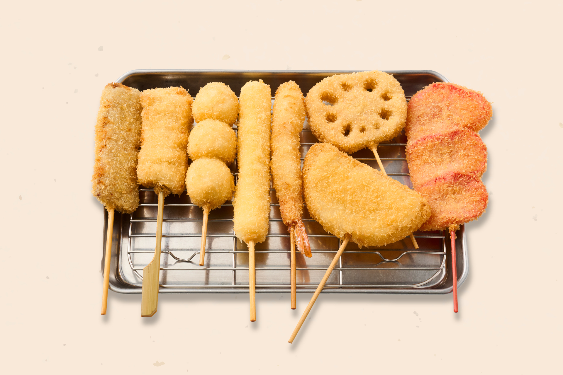 串カツ田中 定番8本盛り