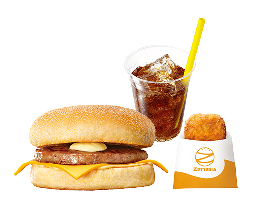 ゼッテリア ZETTERIA 【モーニングセット】ソーセージマフィン Sausage Muffin Set