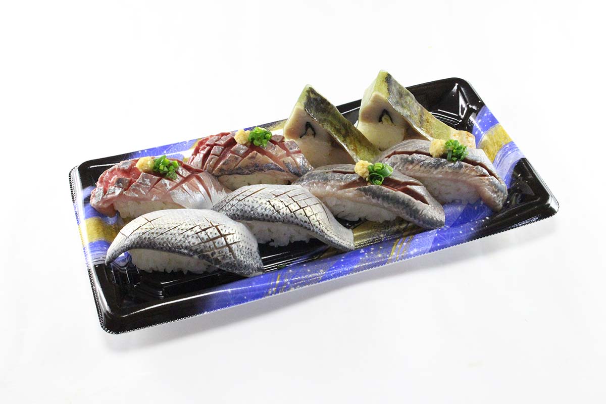 梅丘寿司の美登利総本店 光物づくし Silver Skinned Fish Sushi Assortment