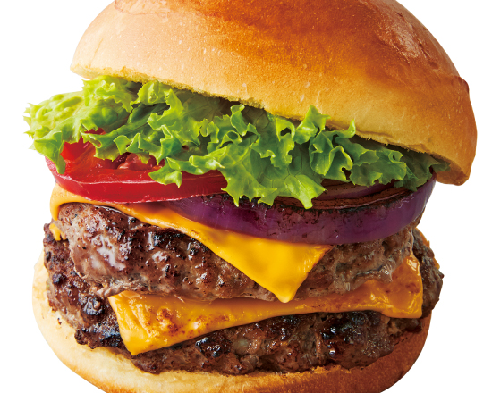 ヴィレッジヴァンガードダイナー ダブルチーズバーガー