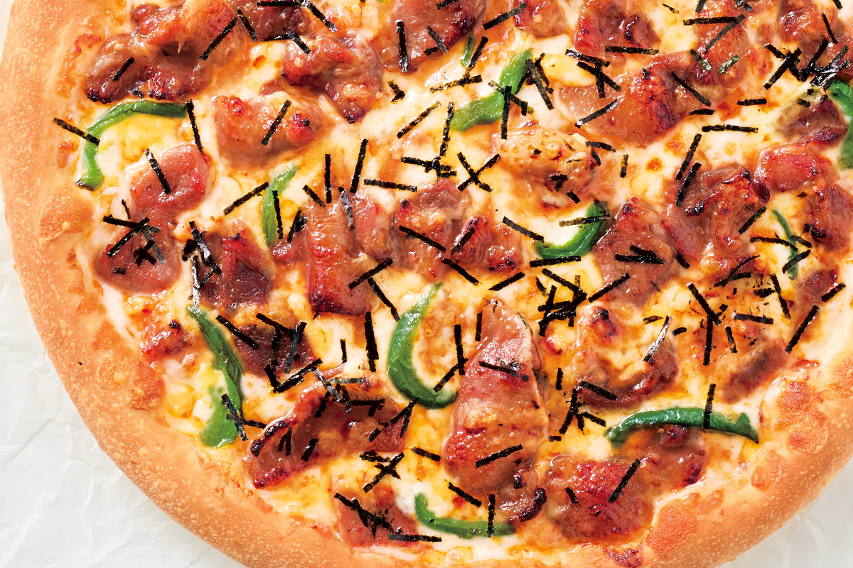 炭火香ばしい 鹿児島県産黒豚ピザ(Mサイズ)