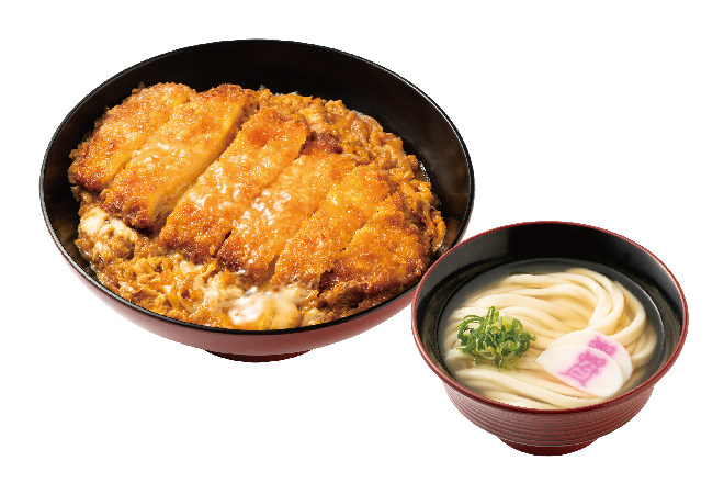 資さんうどん 190_カツ丼ミニうどん付