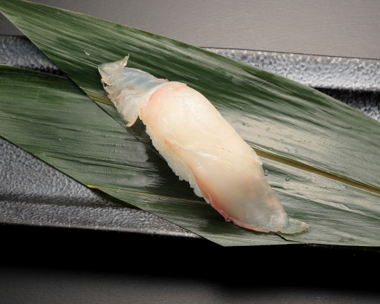 板前寿司 江戸前天然平目 Wild Flounder