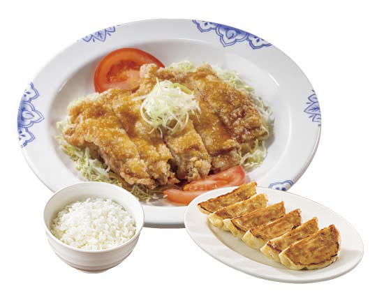 バーミヤン 油淋鶏セット