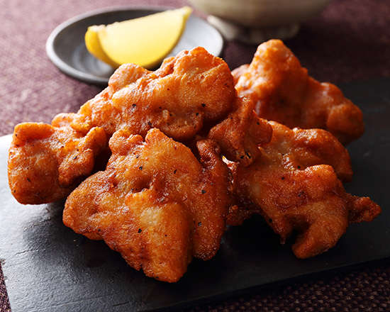 太陽のトマト麺 唐揚げ