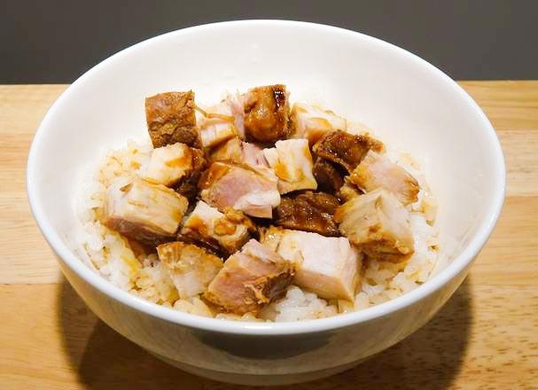 油そば研究所 チャーシューごはん