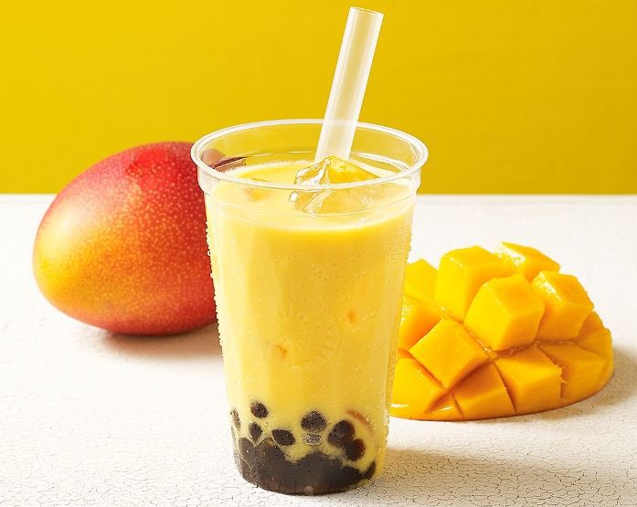 インディアンキッチン タピオカマンゴラッシーtapioca mango lassi