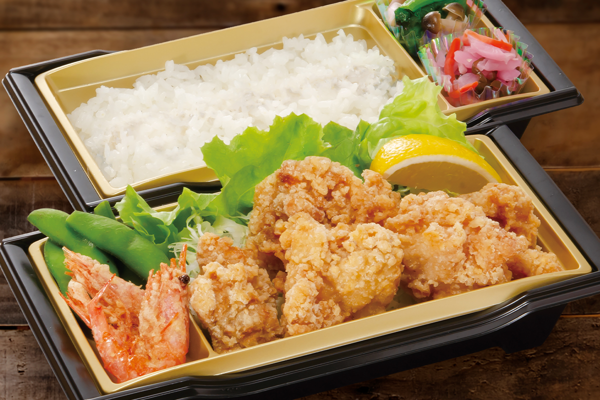 和食めん処サガミ 塩麹唐揚げ弁当