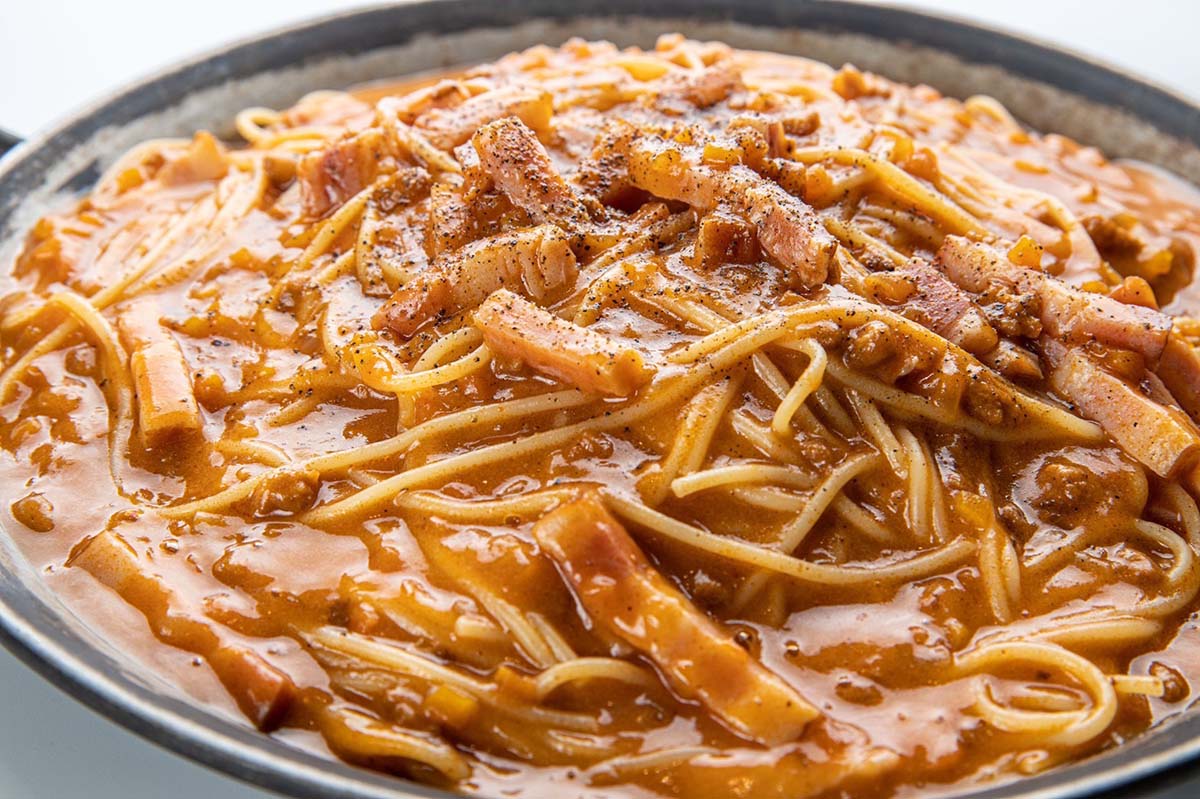 ココイロカフェ カルボナーラミート君【ミートソース/ホワイトソース】