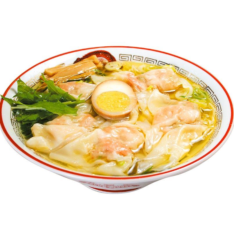 広州市場 海老雲呑(ワンタン)麺  醤油