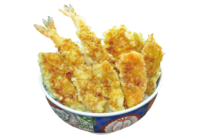 かつ丼と天丼の、かつてん 海鮮増し天丼