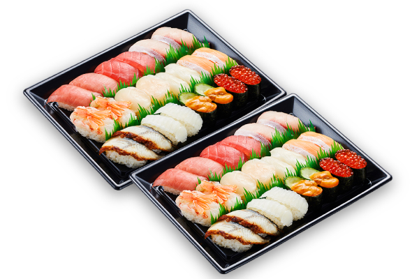 かっぱ寿司 極み11種セット4人前(2人前×2個/44貫)