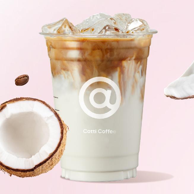 cotti coffee ココナッツラテ