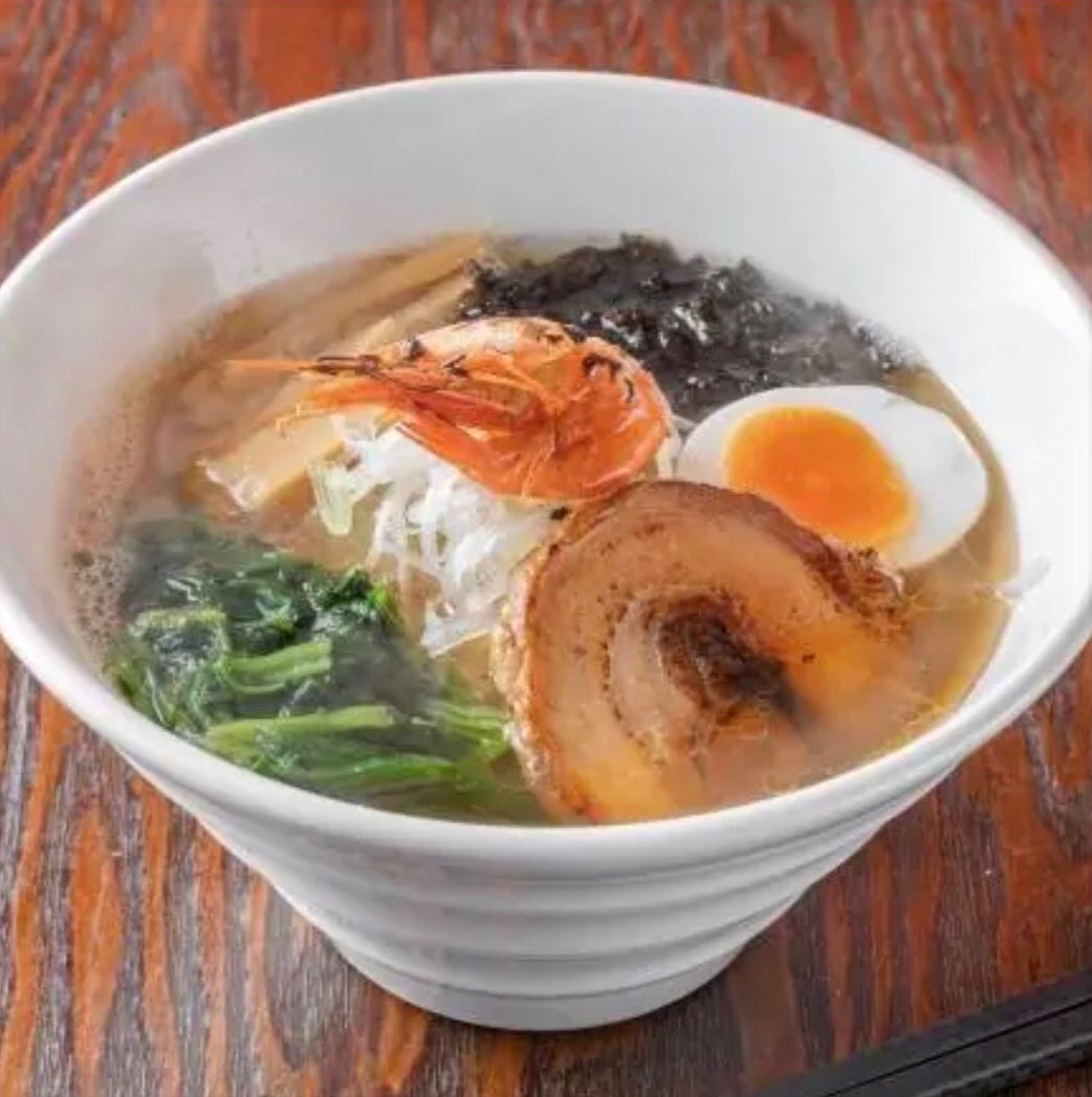海老塩ラーメン