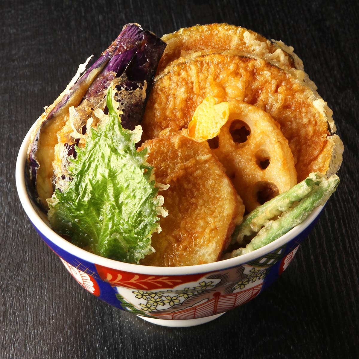 どんまつ 野菜天丼