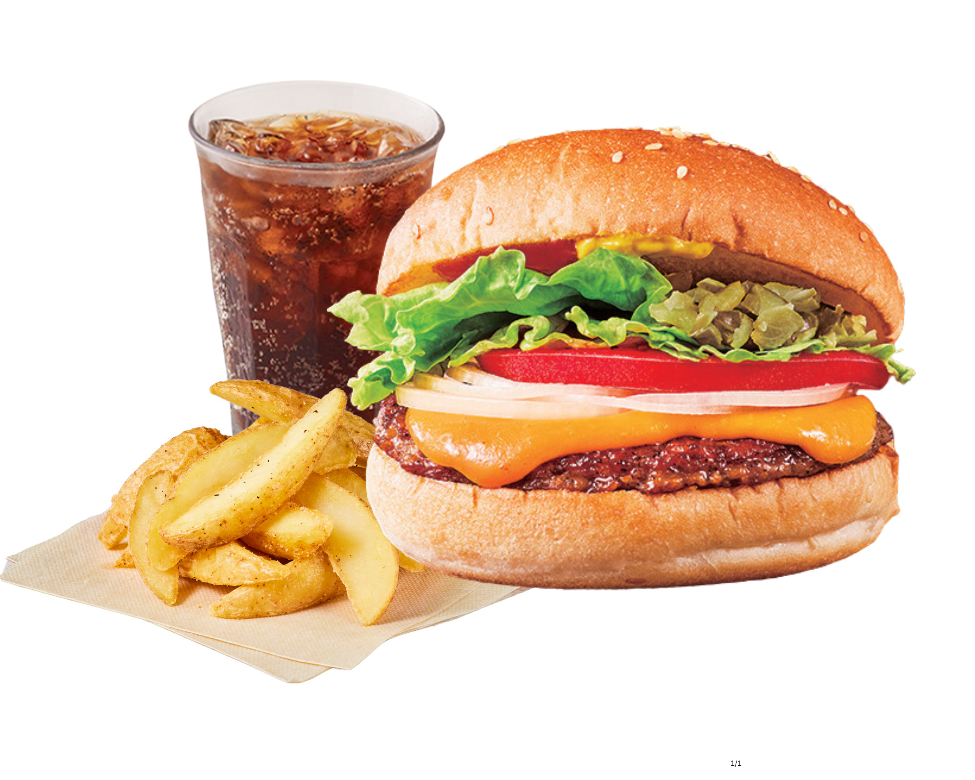 フレッシュネスバーガー [セット]チーズバーガー