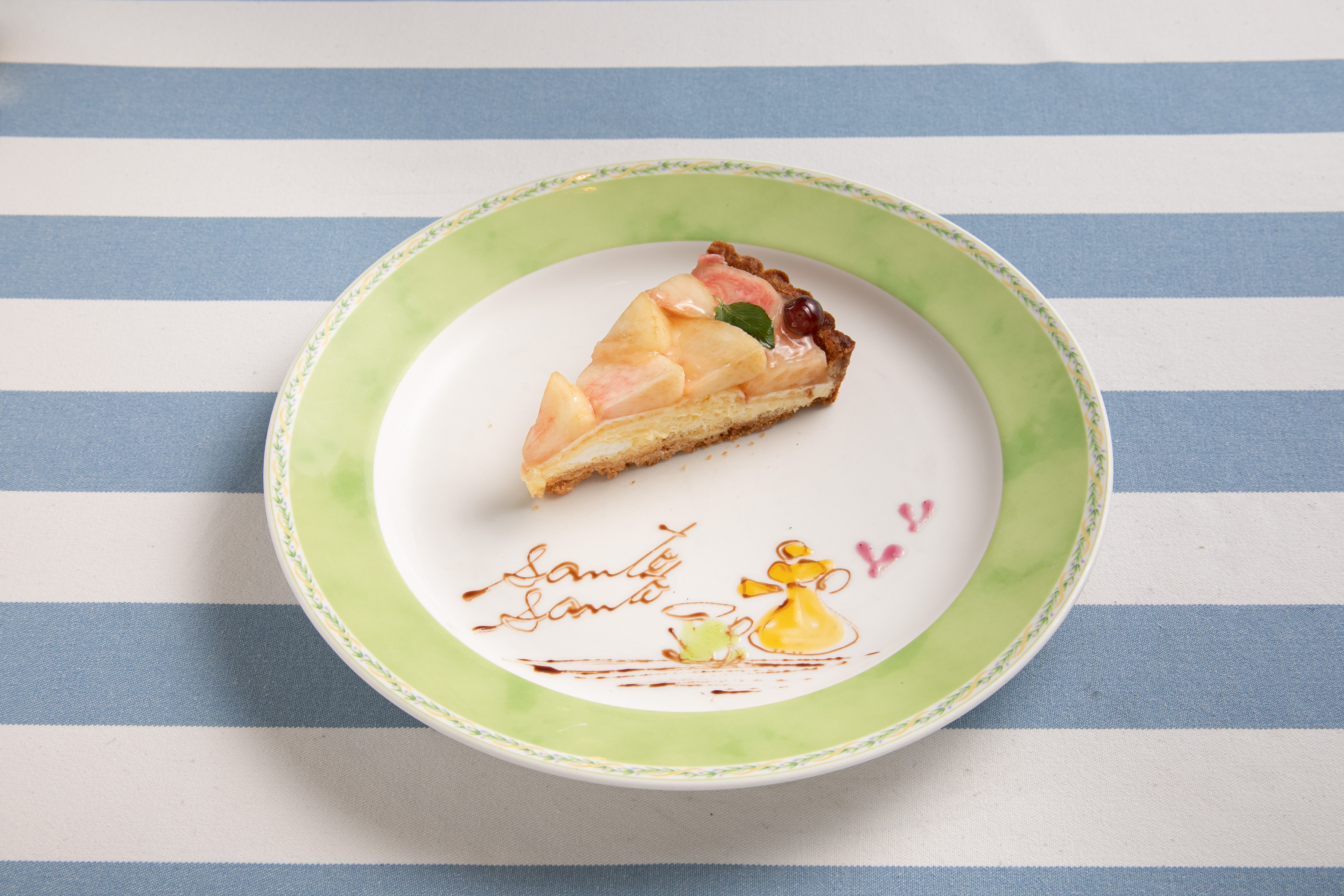 ピッツェリア マルデナポリ 季節のフルーツタルト