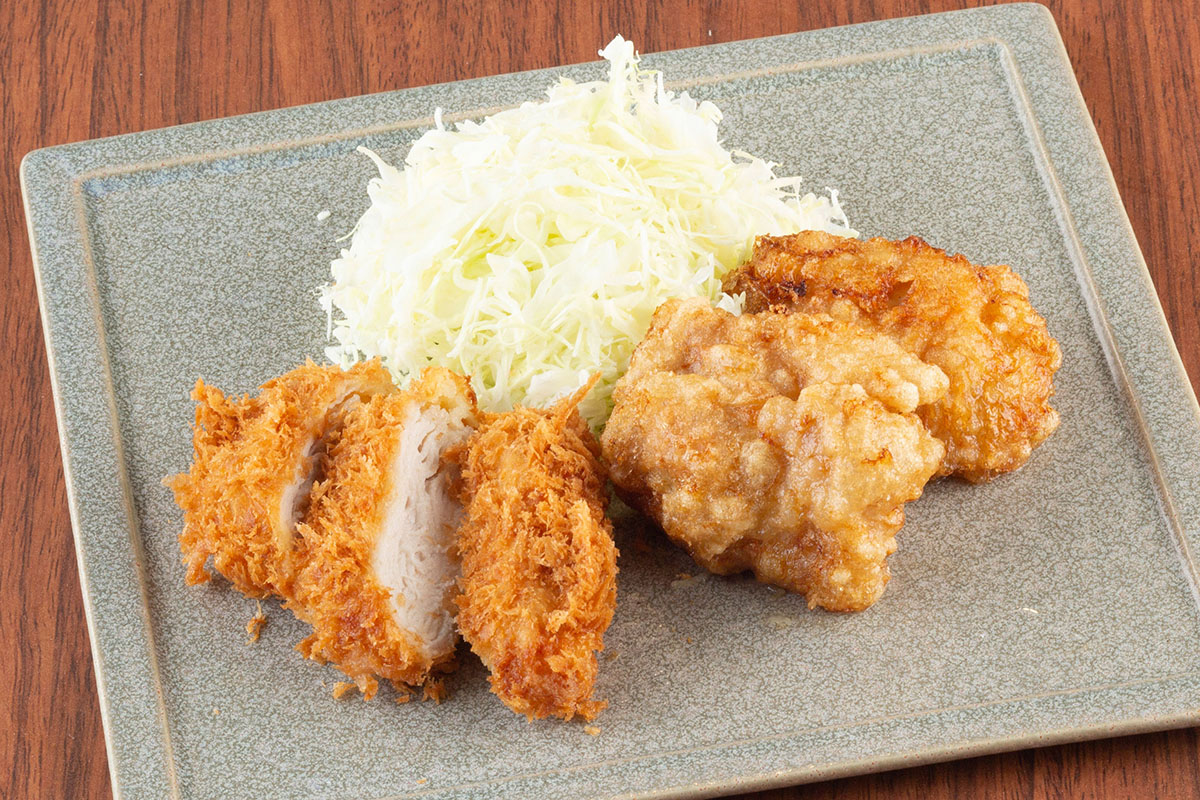 宅配とんかつ かさねや 熟成重ねかつSサイズ＆鶏の唐揚げ2個弁当