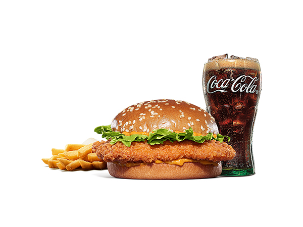 バーガーキング スパイシースモーキーフライドチキンセット