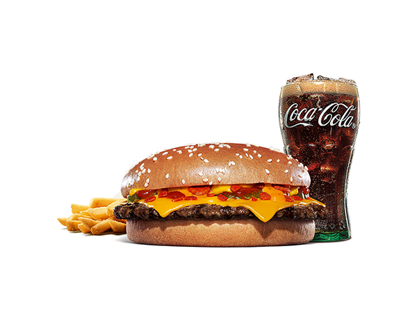 スパイシーにんにく・ガーリック バーガーセット