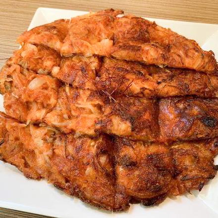 韓無量 キムチーズチヂミ