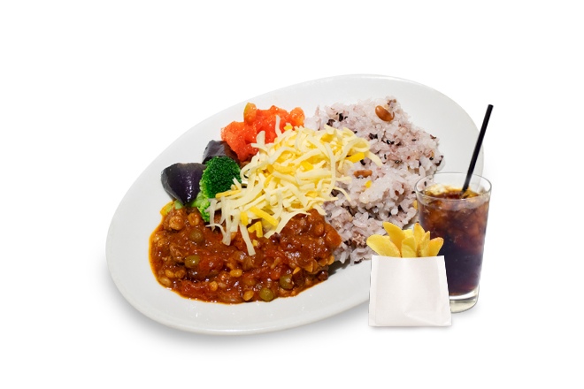 the 3rd burger チリコンカンバーガーボウルセットご飯大盛