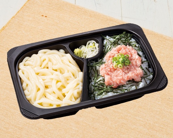 夢庵 お好み夢庵弁当(冷しうどん＆小ねぎとろ丼)