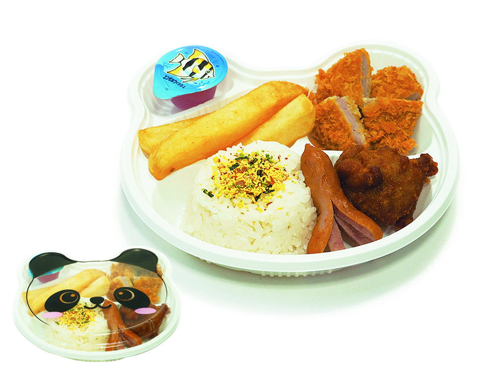 かつアンドかつ お子さまパンダ弁当
