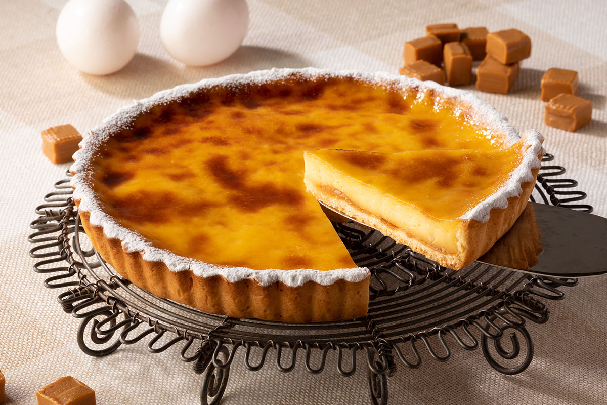 フロプレステージュ キャラメルプリンタルト(ホール20cm)