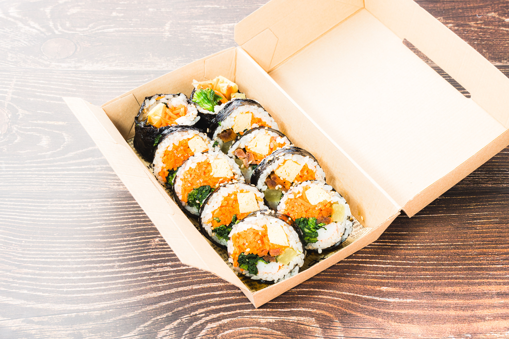 小さな韓国 あぷろ人気No.3 ナムルキンパ