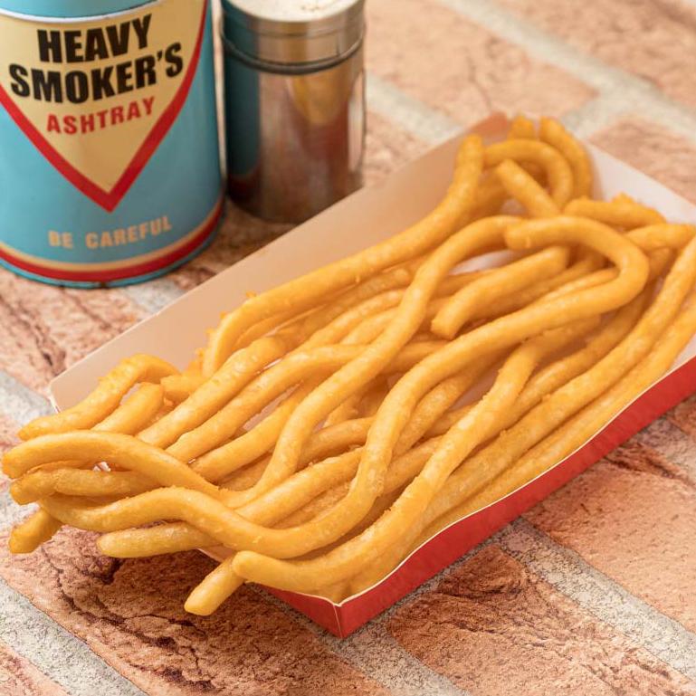 モーゼスさんのケバブ人気No.4 Sticky long potatoes (salty) もちもちロングポテト(塩味)