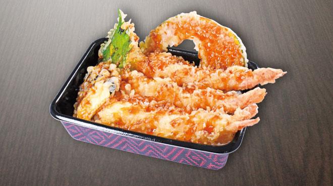 お多福 海老天重