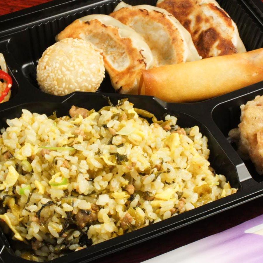 向陽飯店 高菜炒飯弁当