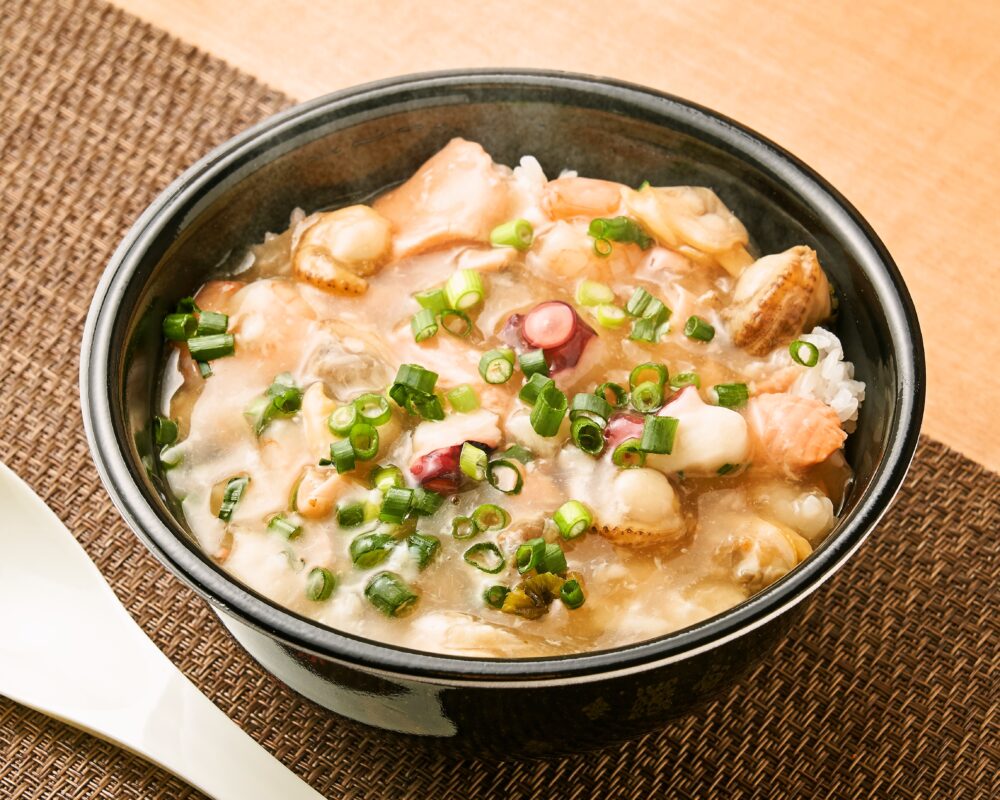 魚丼 魚介あんかけ