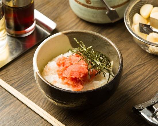 ばんから 明太子ごはん Rice with Pollack Roe