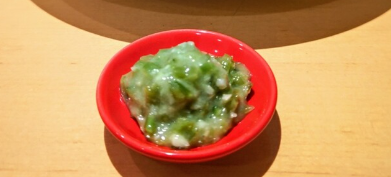 とんかつ檍 茎わさび