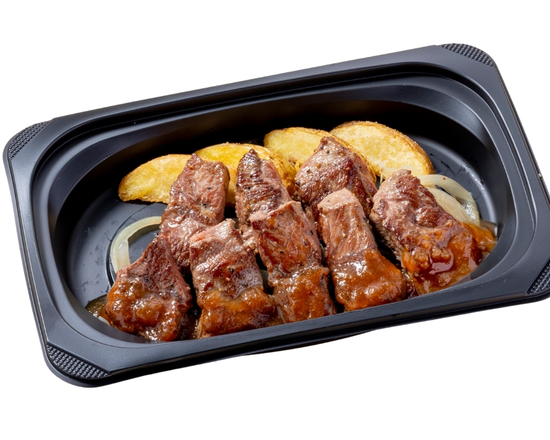 ステーキガスト (おかず)乱切りステーキ約180g