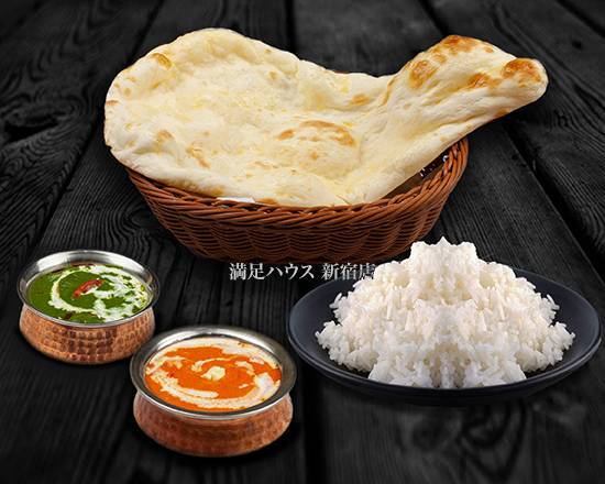 2種類カレーセット 2 Kinds of Curry Set
