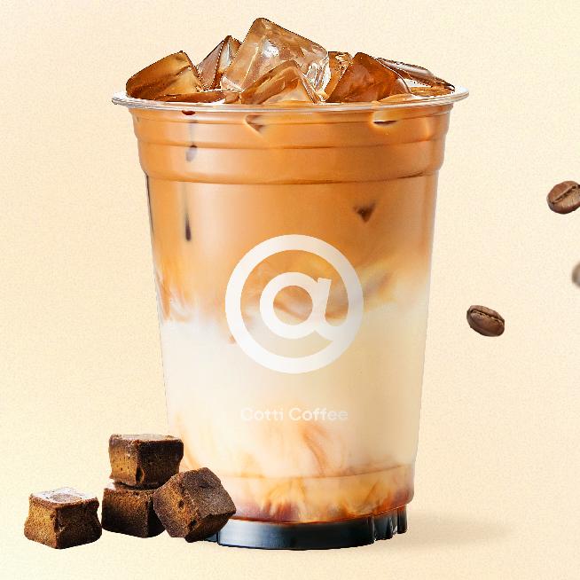 cotti coffee 懐かしの黒糖ラテ