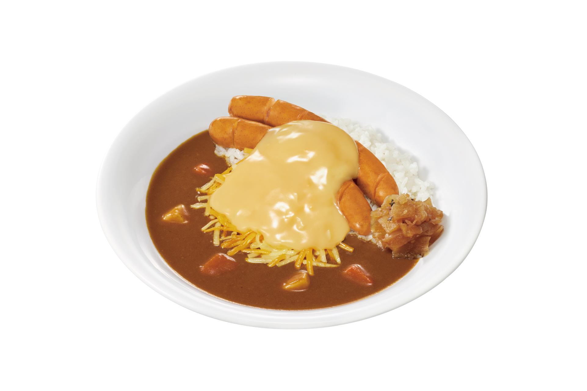 すき家 チーズソーセージカレー