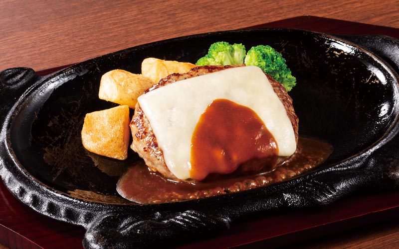 フォルクス ダブルチーズインハンバーグ170g