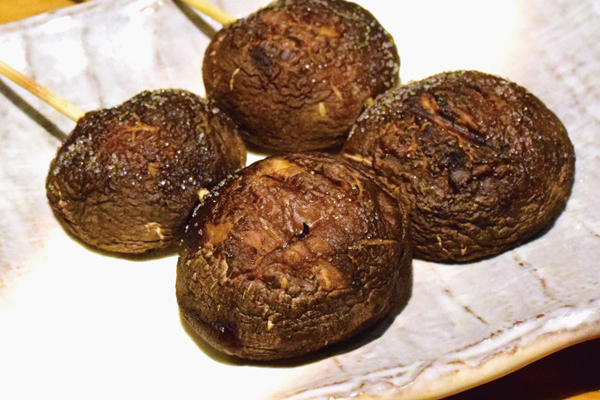 てけてけ 椎茸串塩 1本