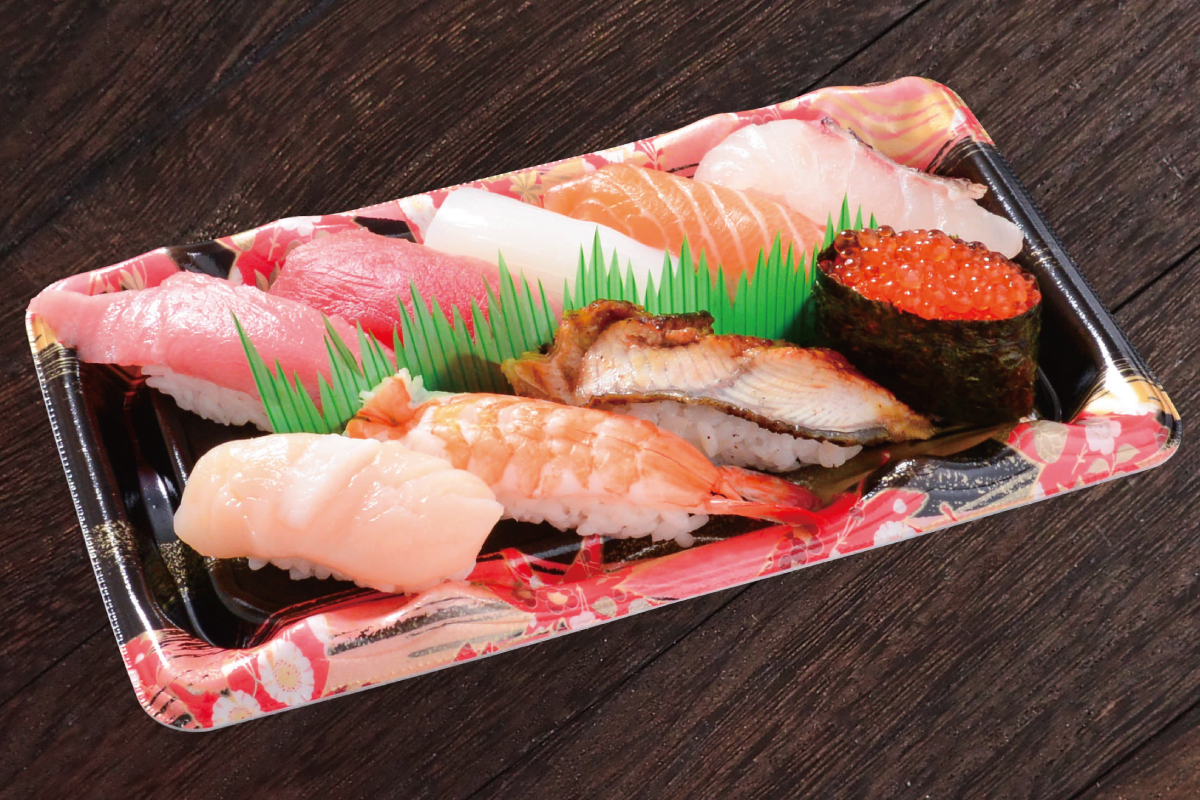 大起水産回転寿司 特撰にぎり9貫[High-quality Sushi Set]