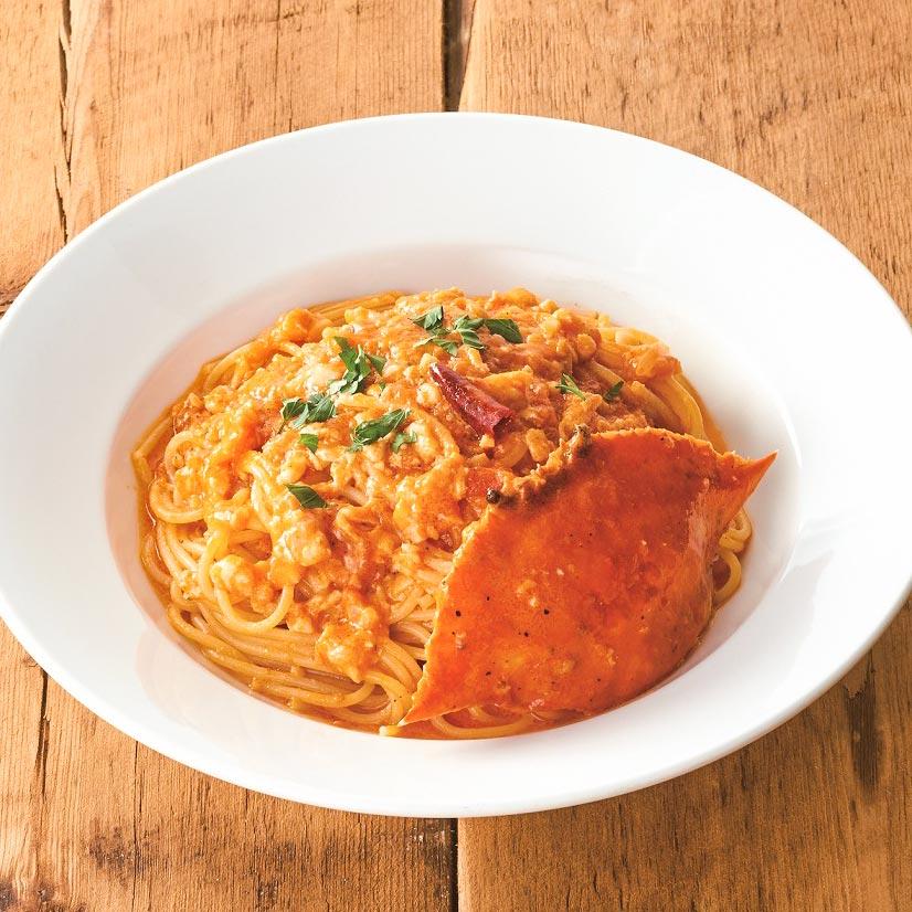 カプリチョーザ 渡り蟹のトマトクリーム